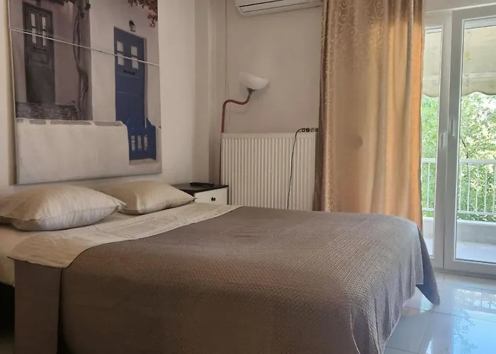 Sea , Airport,parking 56sqm Apartman Szaloniki